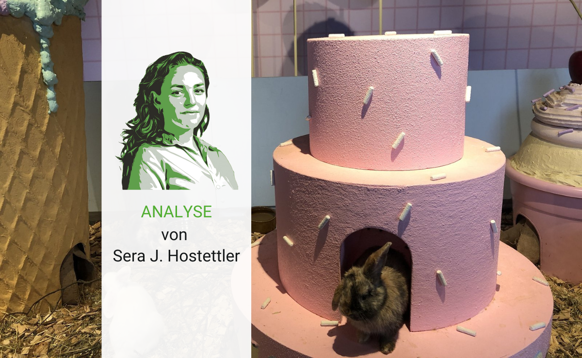 Gibt es nächstes Jahr keine lebenden Osterhasen im Loeb-Schaufenster?