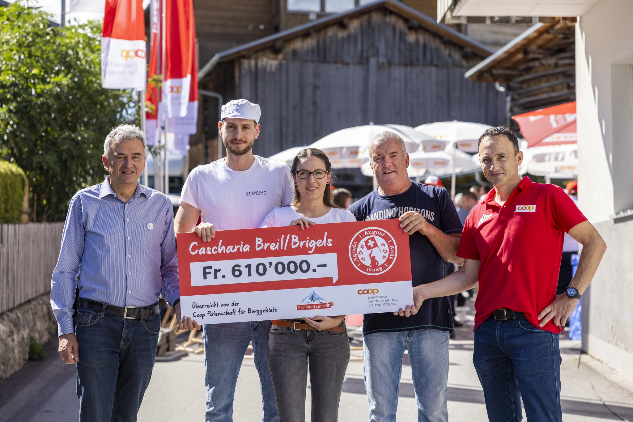 Coop ermöglicht die Sanierung der bündnerischen Sennerei Cascharia