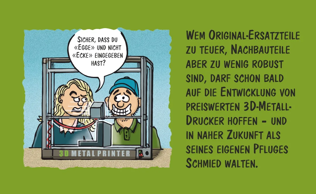 01_Ma__rz SchlussStrich Cartoon von Marco Ratschiller/Karma: Materialverschleiss vermeiden