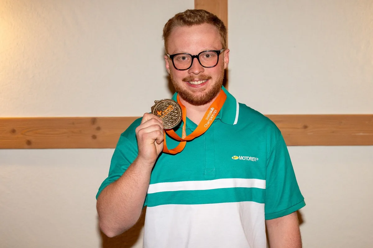 SwissSkills2026-Goldmedaille_Livio_Roth Der Wille zum Sieg war an den Swiss Skills 2026 von Agrotec Suisse spürbar