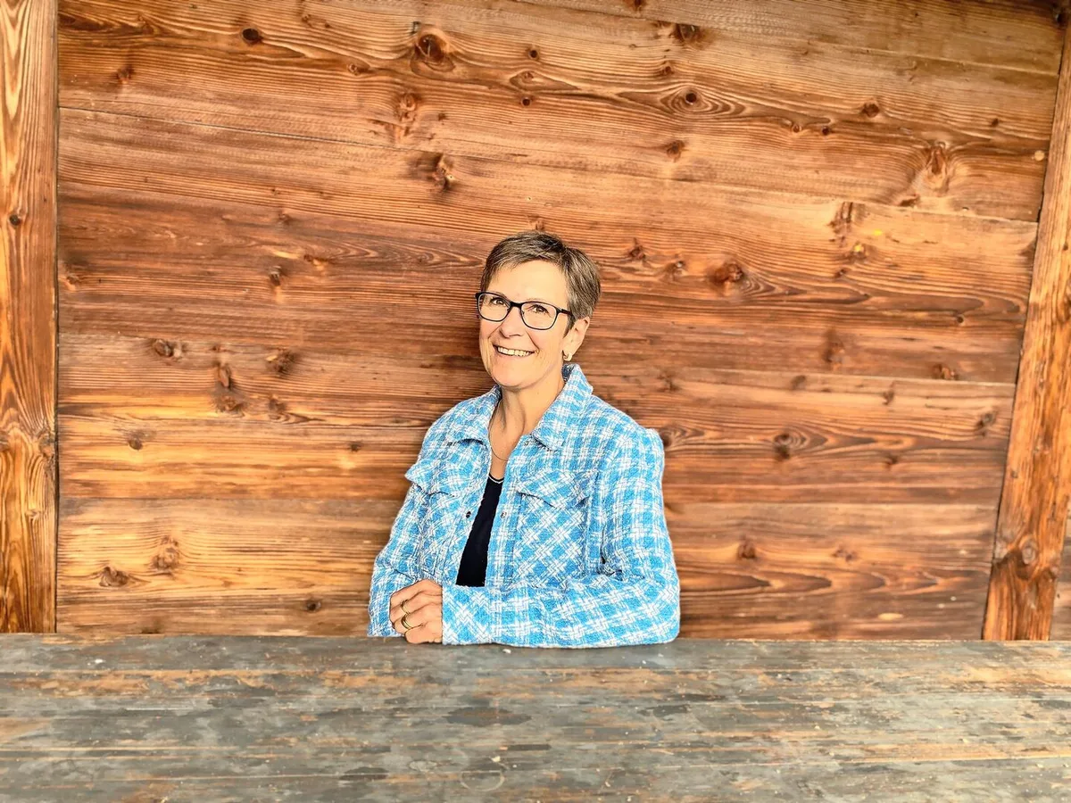 Christine Grogg, Präsidentin der George-Avenue-Stiftung, hat viel Erfahrung in der Betreuung von Menschen auf Landwirtschaftsbetrieben.