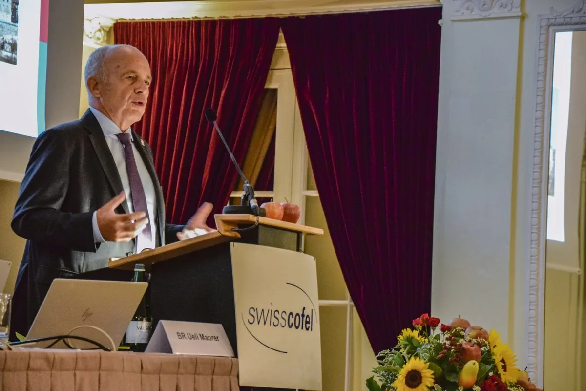 82a800651ab142226064d77a18a0b2a5d36f382f Bundesrat Ueli Maurer: «Die Staatsschulden aufgrund der Pandemie könnten besonders die Landwirtschaft betreffen».(Bild sjh)