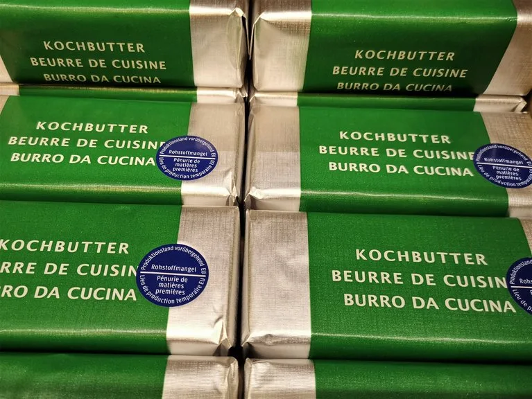 fc7feb59314f7eea38ec9dd2dc227b048c596379 Schon letzten Winter importierte Migros Kochbutter, das sorgte für Ärger in der Branche. (Bild mg)