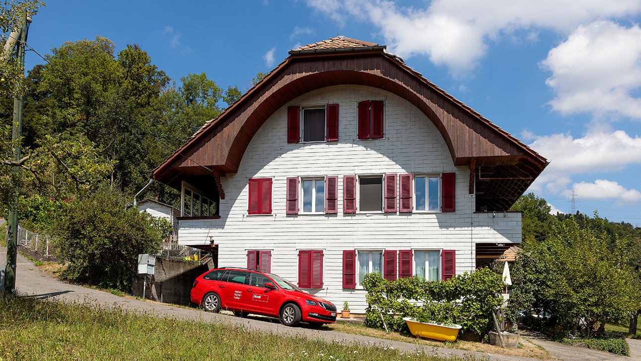 Moderne Holzpellet-Heizung für 100-jähriges Bauernhaus