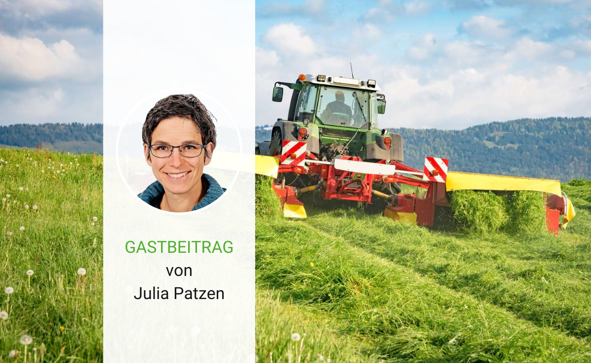 Wenn das Gras hoch ist, wird es im Backoffice hektisch