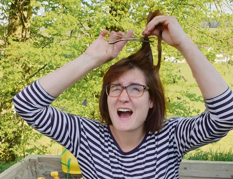 Ja, die Haarpracht kann nicht nur zur Corona-Zeit zum Problem werden. (Bild zVg)