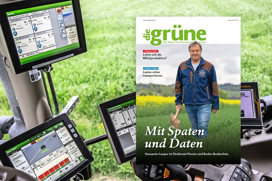 «die grüne» im Juni 2025 – Mit Spaten und Daten
