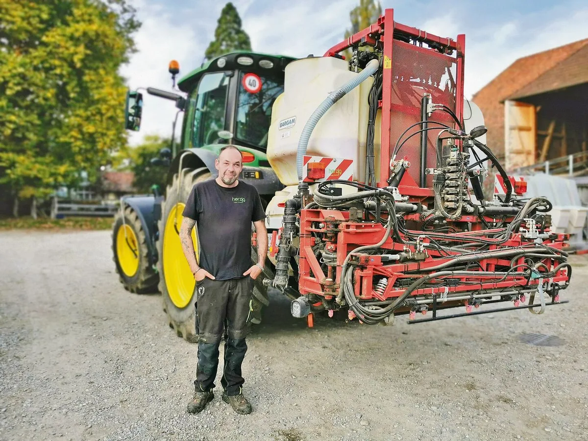 Lohnunternehmer Martin Herzig: «Pflanzenschutz wird immer schwieriger»