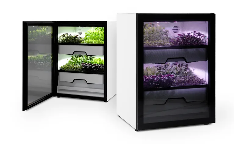 c605b6201970935a6a26933aaead931471cfaa3f Vielleicht stehen in unseren Haushalten schon bald solche Vertical-Farming Kästen. (Bild Agrilution Plantcube, zVg)
