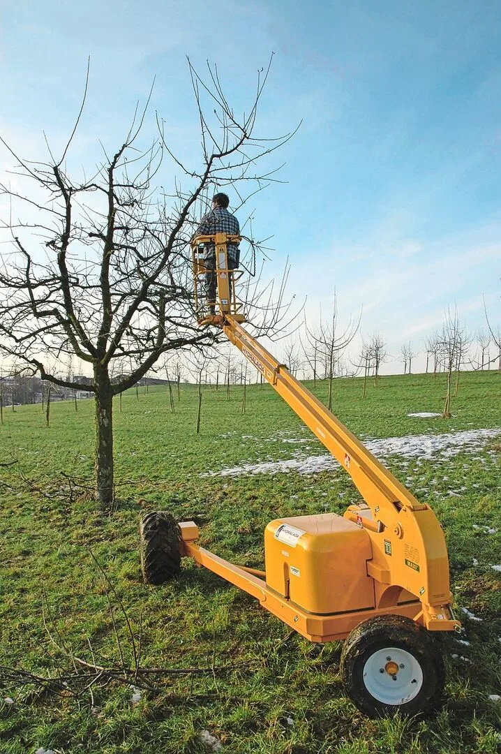 0ed1bb82034f940cf62affaa8e3f5ab3af5a8868a38acafd0d48bd01b70addb4 Auch das Schneiden der Obstbäume ist heute mechanisierbar. Es gilt, die Technik zu nutzen.