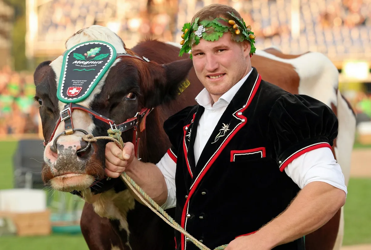 Der Schwingerkönig Joel Wicki und seine «fremden Gusti»