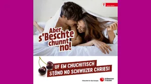 Die neue Werbekampagne verleihe Schweizer Früchten und Apfelsaft ein ganz neues Gesicht, findet der SOV. (Bilder SOV)