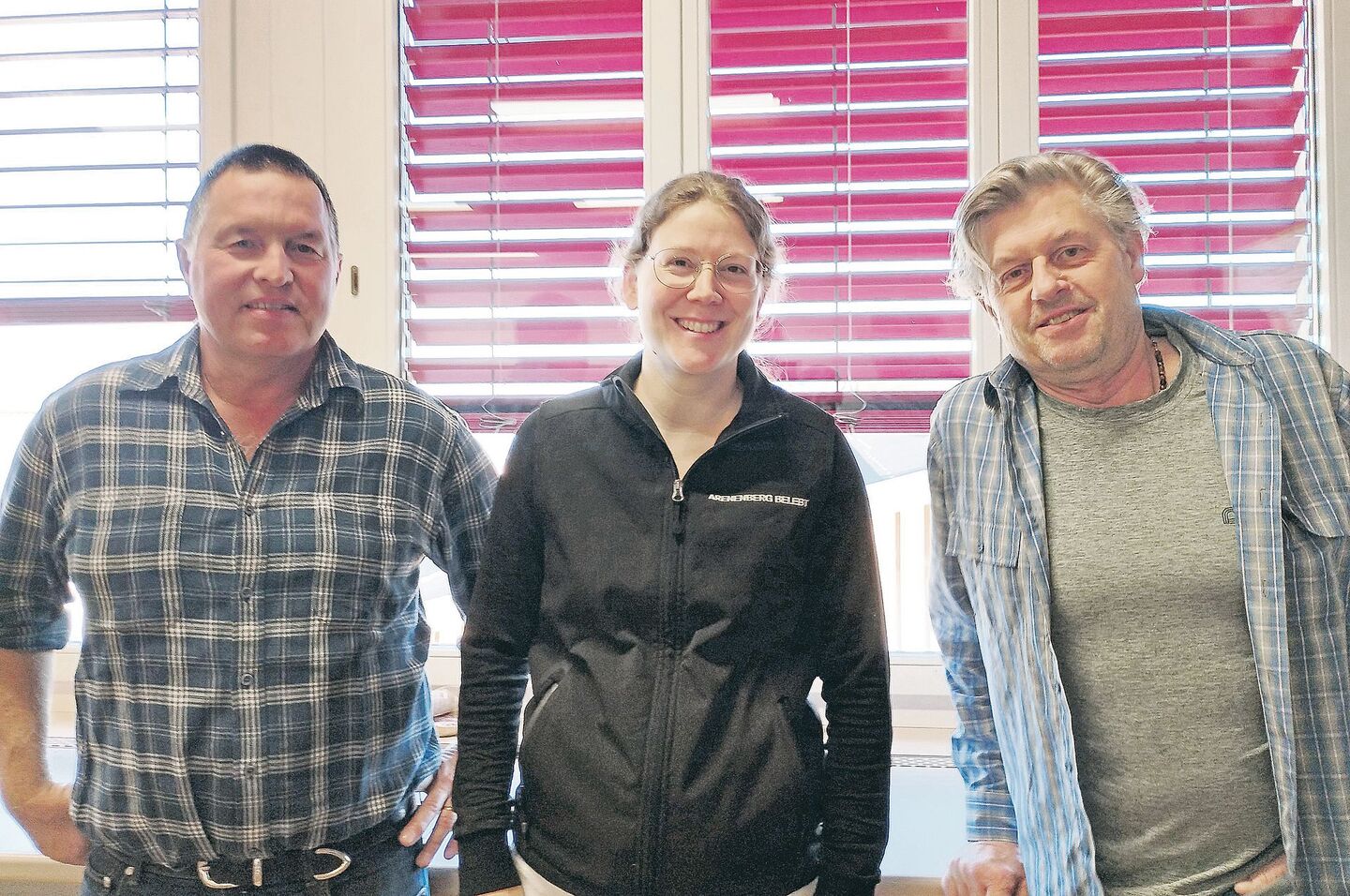 Jörg Streckeisen ist Obmann des Bio-Obstbaurings Ostschweiz, Anja Ackermann Beraterin für den Bio-Obstbau am Arenenberg und Franco Weibel Berater am Ebenrain (v. l.).