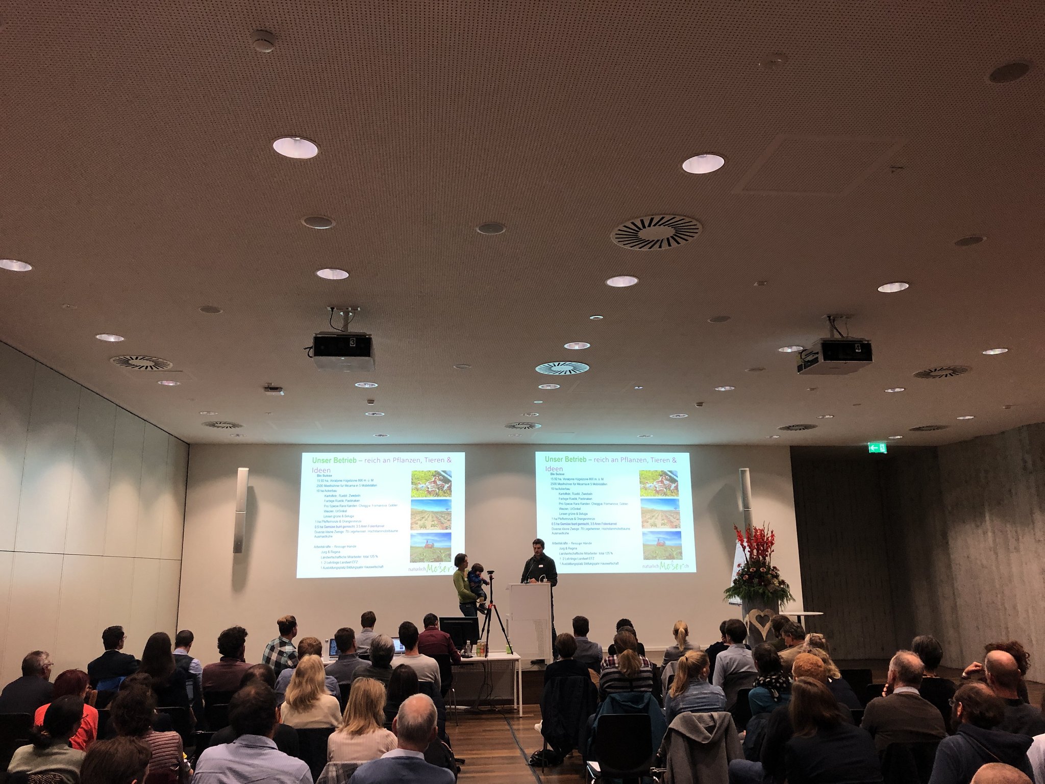 Gipfeltreffen der «Bioniere»