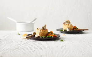 Kalbsbries in einer Pastetlisauce zu verwenden, ist eine von diversen Möglichkeiten.