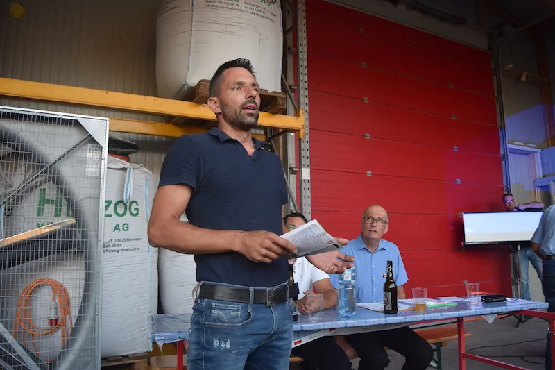 «Anstatt des Hühnerstalls hätten wir dann eine grosse Maschinenhalle»