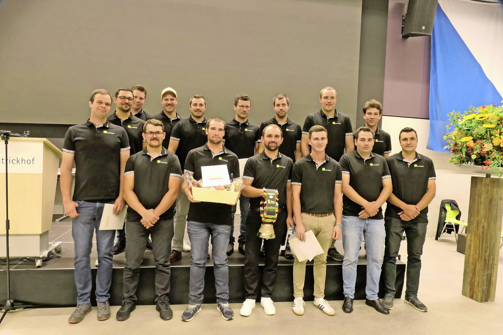 Die neuen Betriebsleiterinnen und Betriebsleiter vom Strickhof.