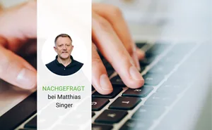 Matthias Singer ist Projektleiter Internetprojekte beim Schweizer Bauernverband.