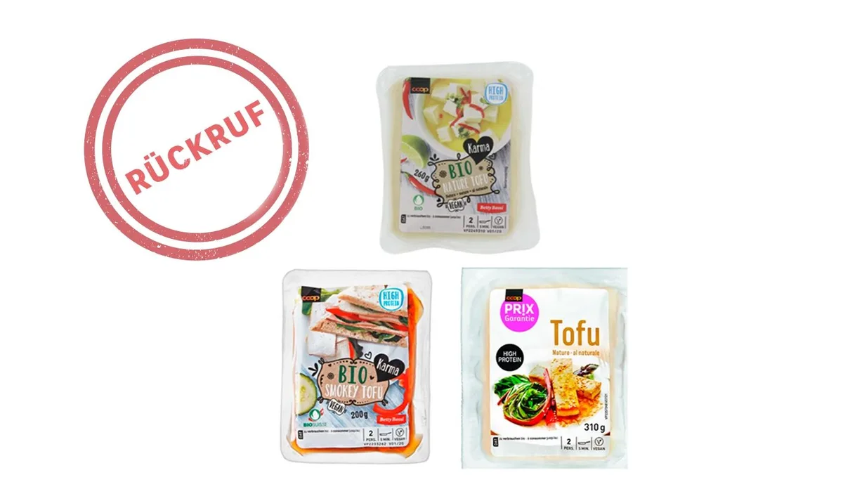 Metallspäne: Coop ruft mehrere Tofu-Produkte zurück