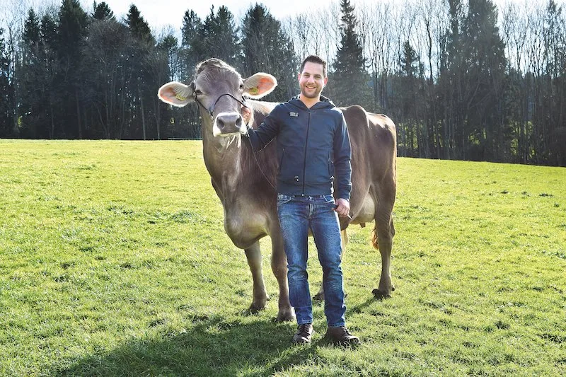 2e93d5466dac34ea07ecc72f37b958159572457b Matthias Süess mit Blooming Brooke. Das Bild stammt aus dem Jahr 2018. (Bild Stefanie Giger)