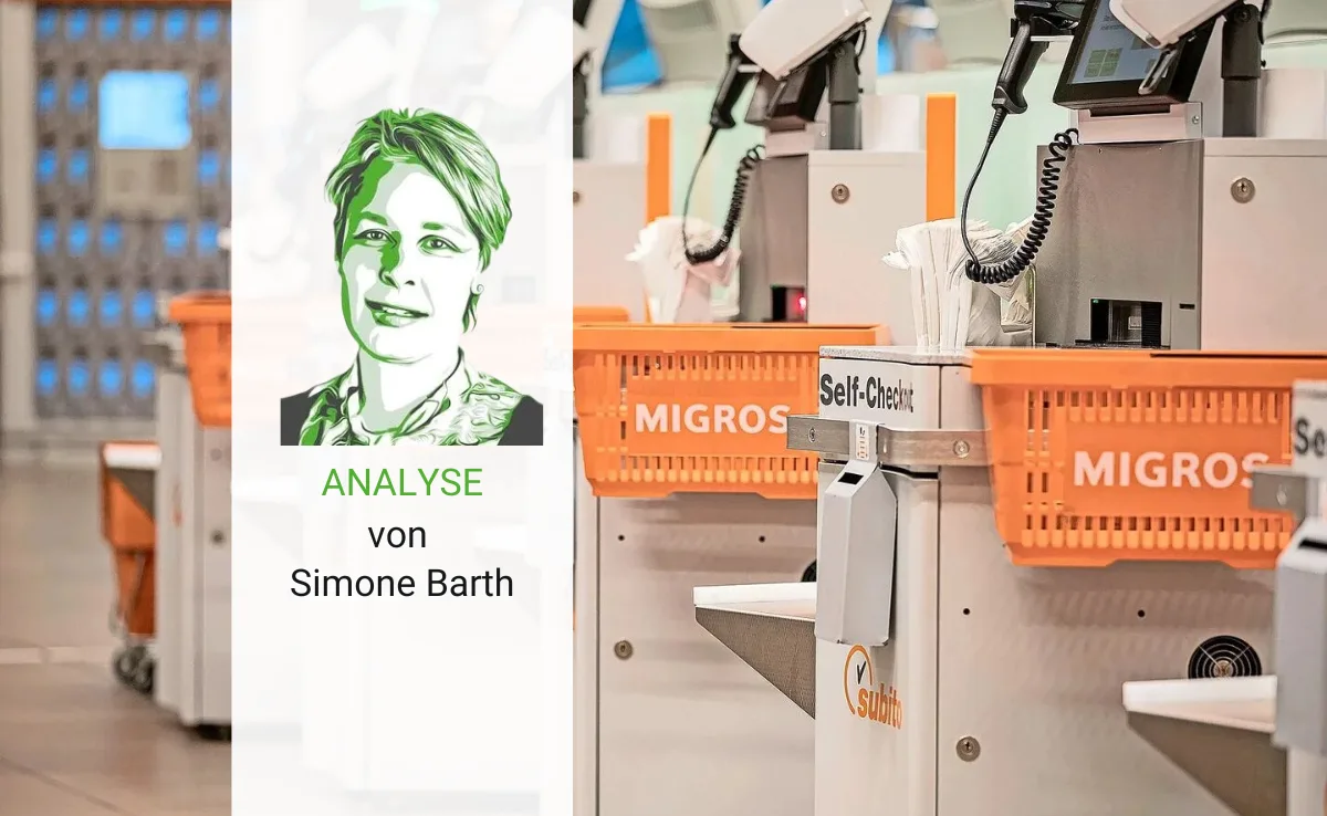Artikel_Analyse_BauZ_BarthMigros Wo bleiben die Menschen, während der Riese auf Effizienz getrimmt wird?