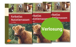 In diesem Atlas werden 71 Rinder, 62 Schafe, 24 Ziegen, 83 Pferde, 4 Esel und Maultiere und 19 Schweine vorgestellt.