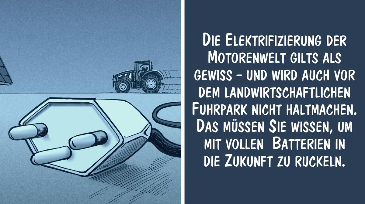Der landwirtschaftliche Fuhrpark wird elektrisch