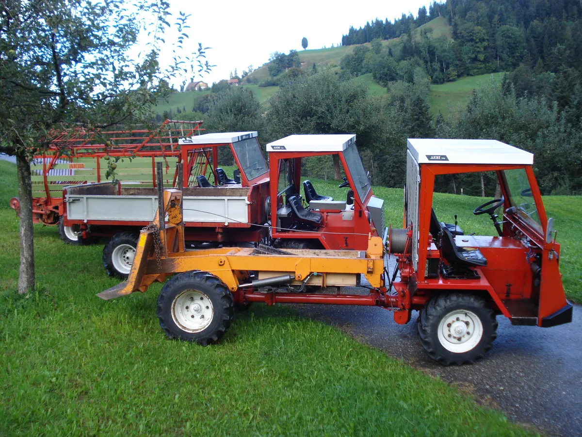 «Meine Aebi-Transporter sind wie ich ein bisschen im Ruhestand»