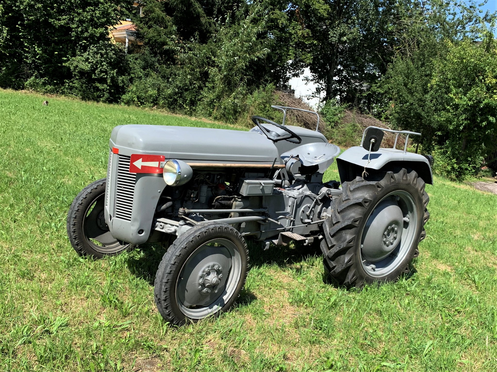 Traktor fahren und dazu «örgele»