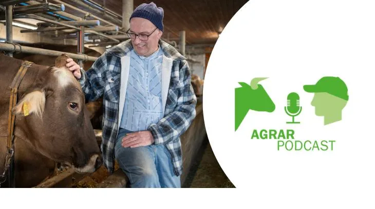 c5220018799e01ab8e6f553960309895fadd98e6 Die siebte Episode vom «AgrarPodcast», unter anderem mit SBV-Präsident Markus Ritter (Bild: Daniel Ammann).