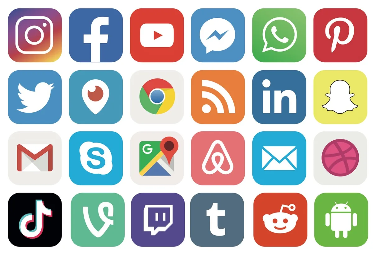 d7167652ee870d698e2cf9c86fa9e484fbc1374f Social Media umfassen Apps wie Facebook, Instagram, TikTok, Twitter, Youtube und viele weitere. Bild: Adobe Stock