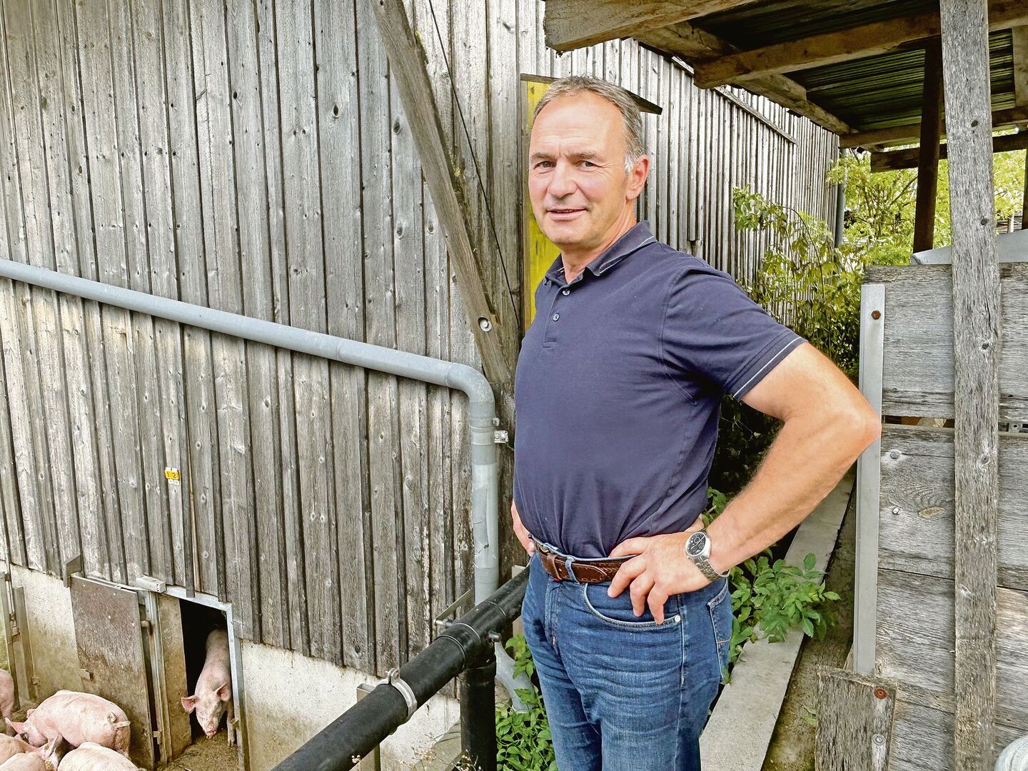 Biolandwirt Ueli Diem aus Siegershausen ist besorgt, dass aufgrund der fehlenden Rendite viele Biomäster diesen Betriebszweig aufgeben.