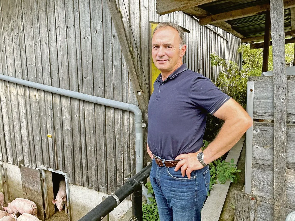 Biolandwirt Ueli Diem aus Siegershausen ist besorgt, dass aufgrund der fehlenden Rendite viele Biomäster diesen Betriebszweig aufgeben.