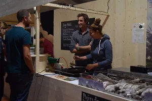 Den Besuchern den Genuss von regional produziertem Fleisch näher bringen, war das Hauptanliegen der Organisatoren. (Bilder Stefanie Giger)