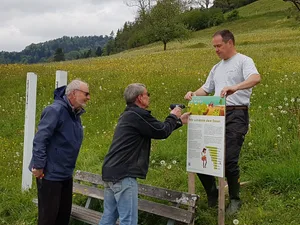 Die Landwirte sind bereit, die Bevölkerung über die Folgen der bevorstehenden Initiativen zu informieren. (Bild SBV)
