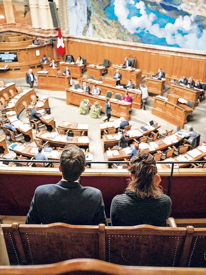 Meist ist man nur in der Politik nur Zuschauer. Beim SBV ist Mitreden möglich.