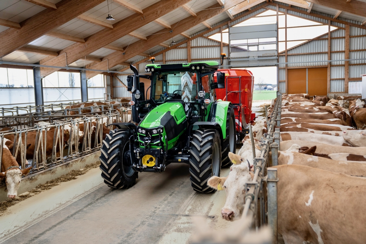 Deutz-Fahr hat die «kleine» Serie 5 seiner Traktoren von 95 bis 126 P erneuert. (Bild: Deutz-Fahr)
