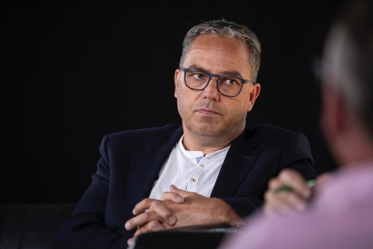 Suisseporcs-Präsident Meinrad Pfister. Bild: Pia Neuenschwander
