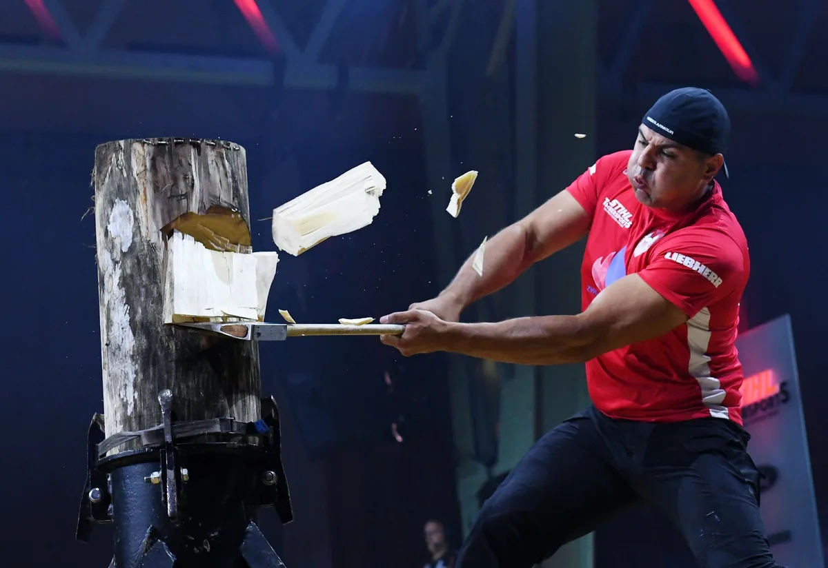 Standing Block Chop