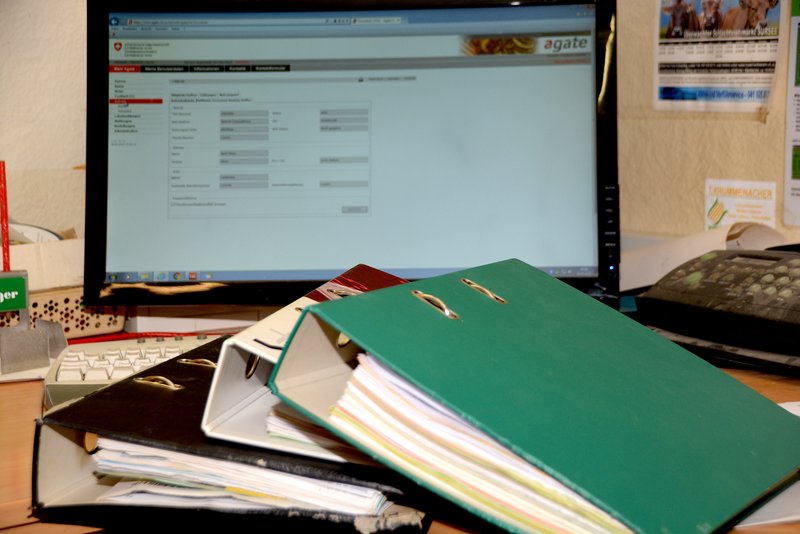 Das Projekt «administrative Vereinfachung» konnte laut BLW in mehreren Bereichen bereits eine Erleichterung bringen. (Bild BauZ)