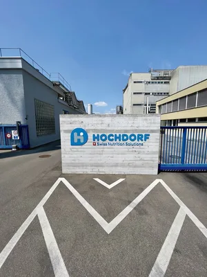 Eingangstor zum Hochdorf-Produktionsstandort in Sulgen TG.