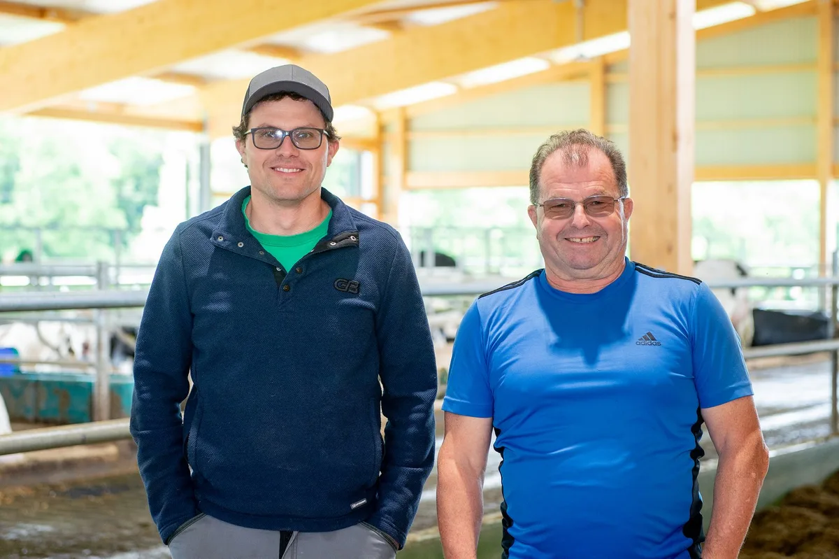 tp_AMM7242 Holstein-Meisterzüchter Toni Peterhans setzt auf neuen Laufstall und Melkstand