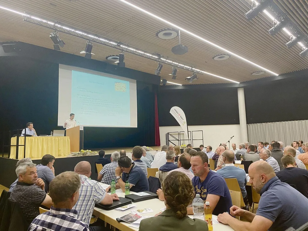 Die Kartoffelproduzenten trafen sich in Kirchberg BE.