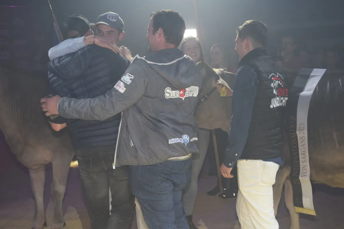 Grosser Jubel bei Wisi Steiner, Florian Portmann und Christoph Wyss