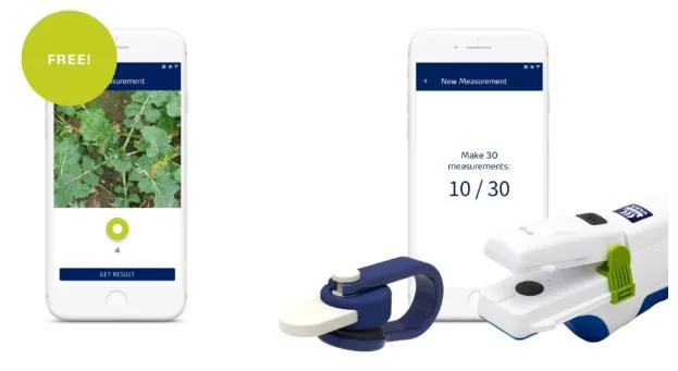 Eine App fürs Smartphone soll precision farming für alle ermöglichen. (Bild Yara)
