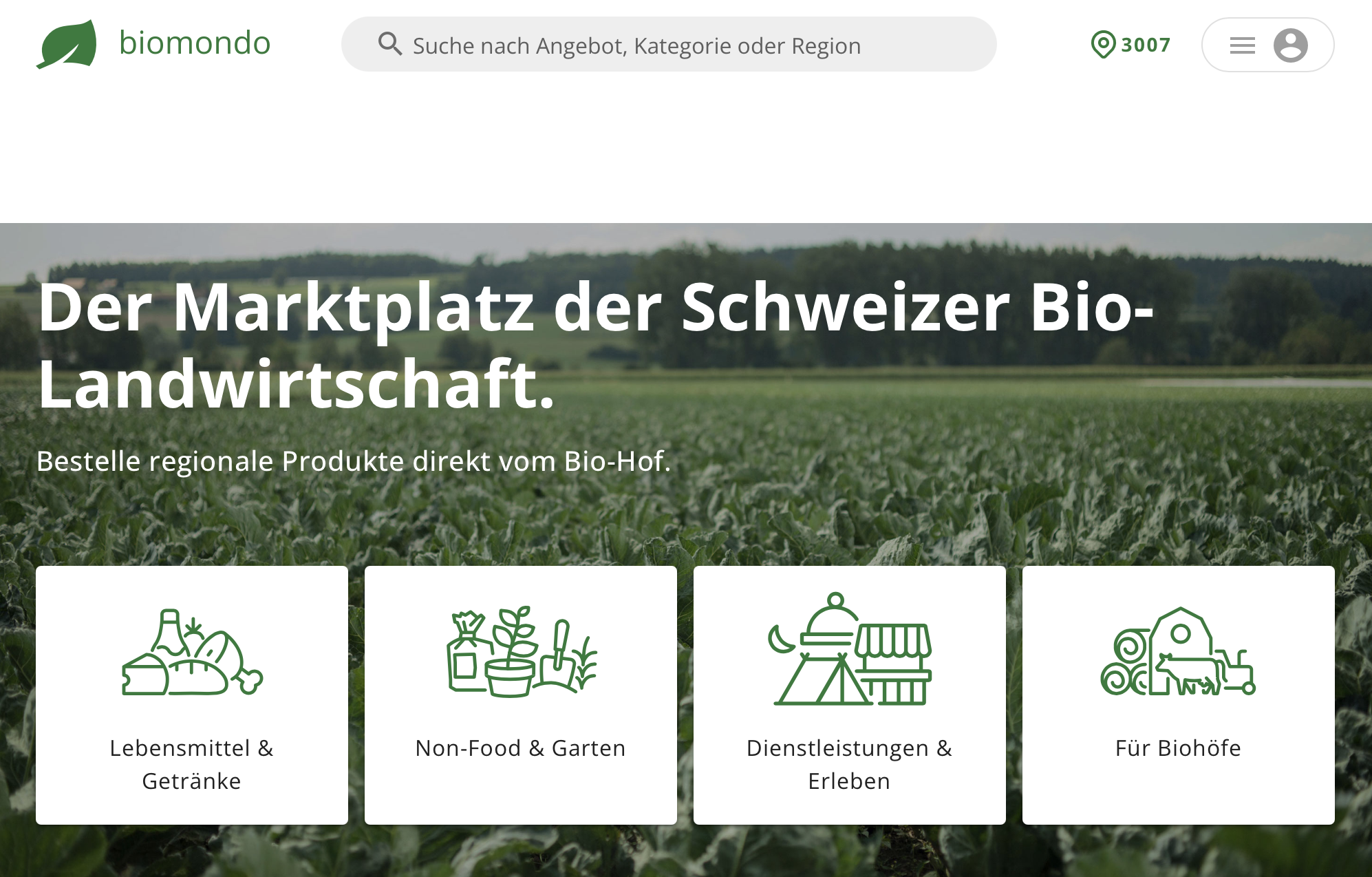 Der Online-Marktplatz Biomondo wartet mit neuer Funktion auf