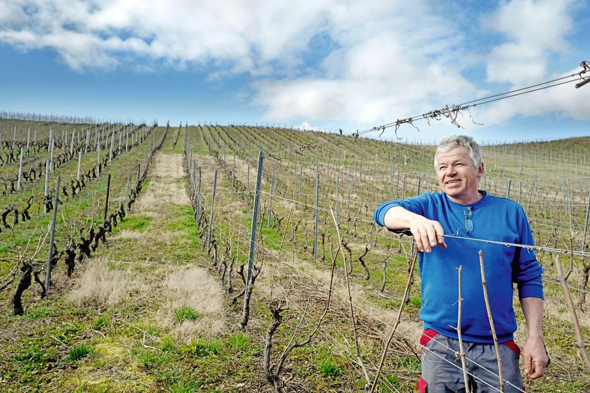 ea92ad0d0c9f16b7cf27f8b57e32fb8a787fce62 Frédéric Günter bewirtschaftetseinen Betrieb «la ferme» in Chancy GE schon in dritter Generation. Bild: Laurent Guiraud
