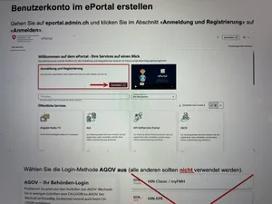 Es lohnt sich, die paar Minuten aufzuwenden, um sich zuerst zu registrieren und dann den Rückerstattungsantrag online zu stellen.