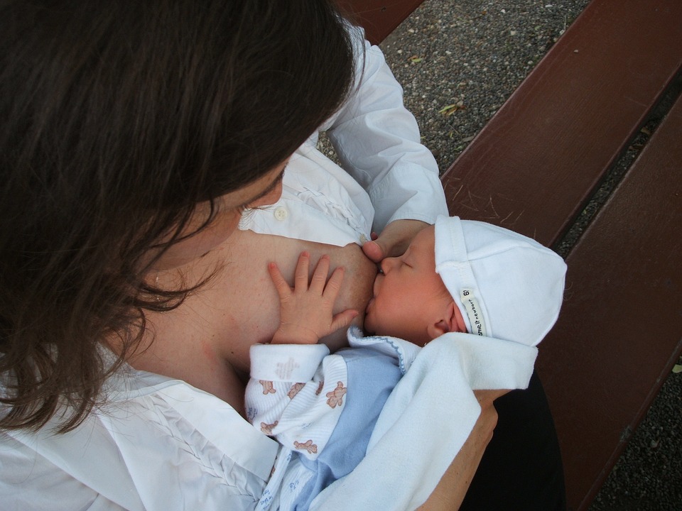 95 Prozent der Schweizerinnen stillen ihr Baby in den ersten Lebenstagen. Nach vier Monaten hat aber die Hälfte damit wieder aufgehört. (Bild Pixabay)