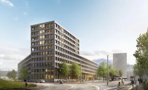 Geplantes Verwaltungsgebäude soll nicht in Holz gebaut werden.